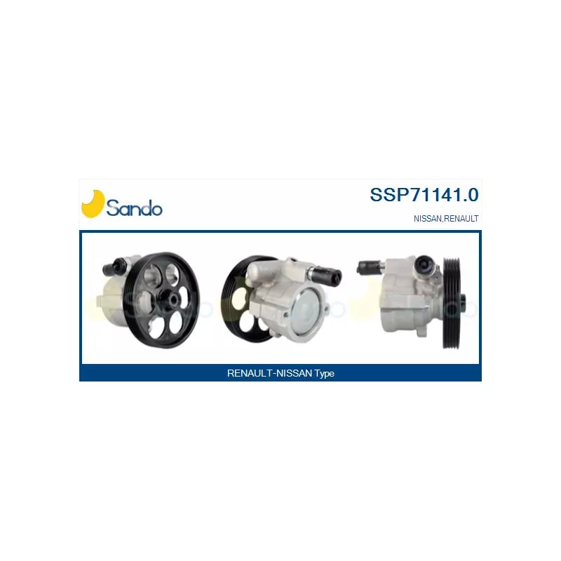 Pompe hydraulique, direction SANDO SSP71141.0
