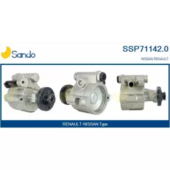 Pompe hydraulique, direction SANDO SSP71142.0