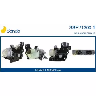 Pompe hydraulique, direction SANDO SSP71300.1