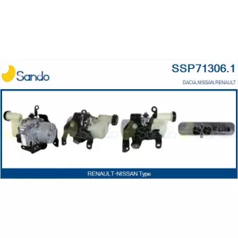 Pompe hydraulique, direction SANDO SSP71306.1