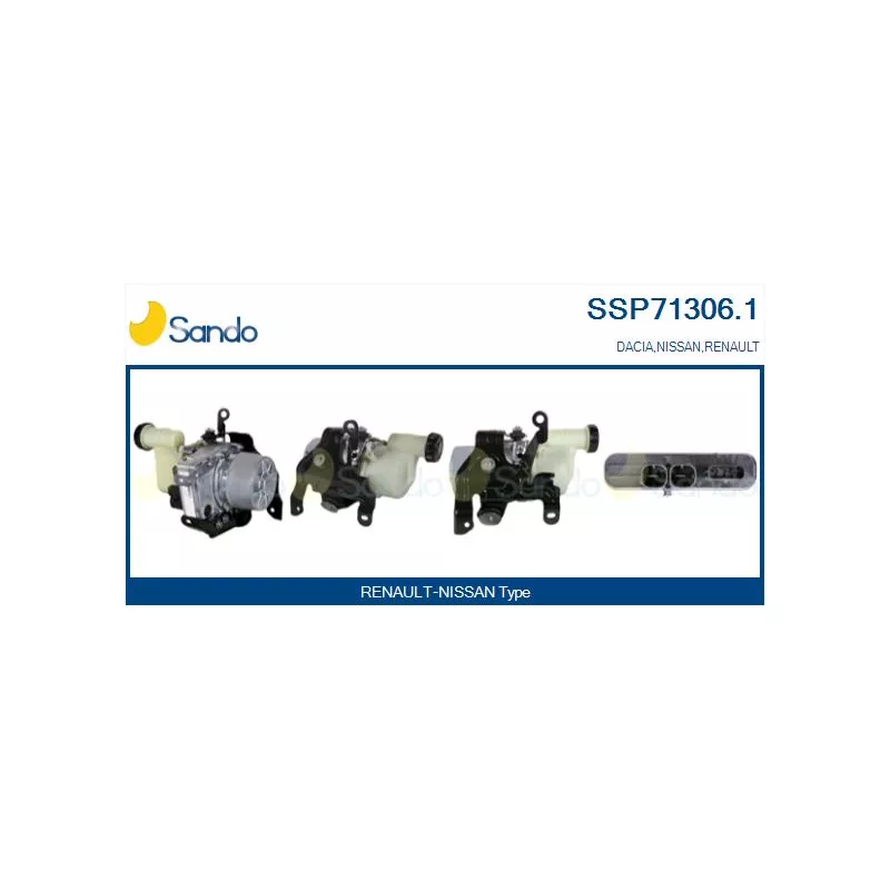 Pompe hydraulique, direction SANDO SSP71306.1