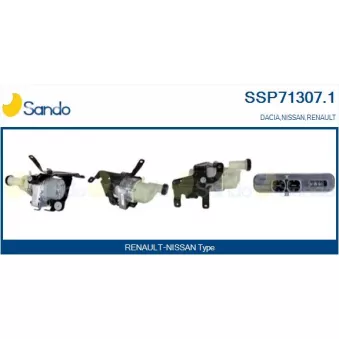 Pompe hydraulique, direction SANDO SSP71307.1