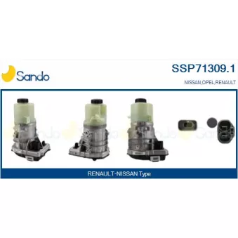 Pompe hydraulique, direction SANDO SSP71309.1