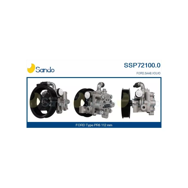Pompe hydraulique, direction SANDO SSP72100.0