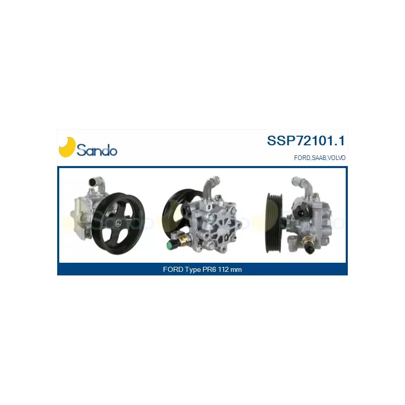 Pompe hydraulique, direction SANDO SSP72101.1