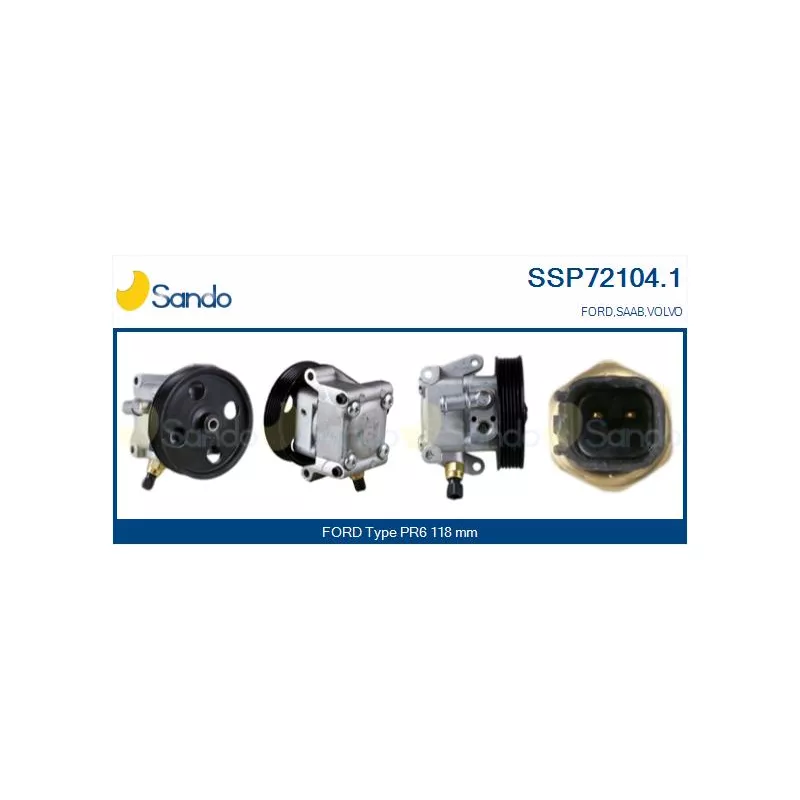 Pompe hydraulique, direction SANDO SSP72104.1