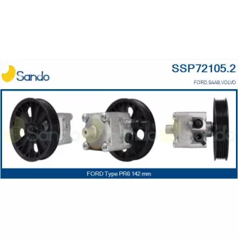 Pompe hydraulique, direction SANDO SSP72105.2