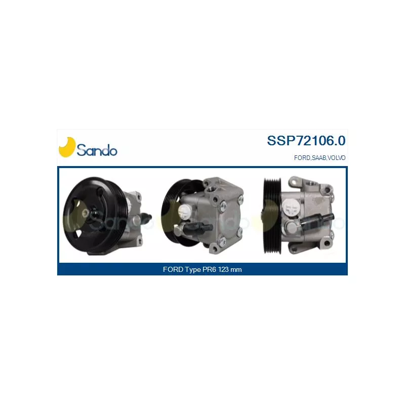 Pompe hydraulique, direction SANDO SSP72106.0