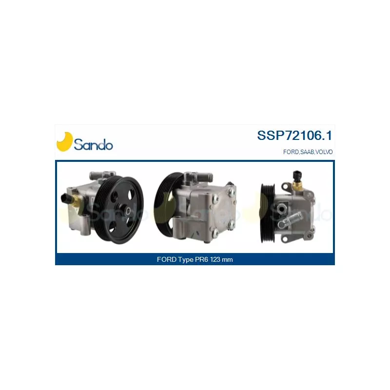 Pompe hydraulique, direction SANDO SSP72106.1