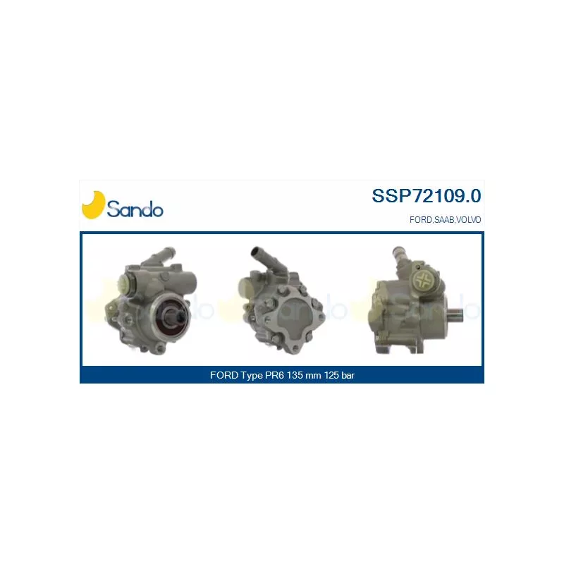 Pompe hydraulique, direction SANDO SSP72109.0