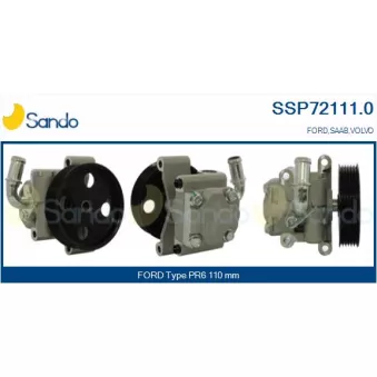Pompe hydraulique, direction SANDO SSP72111.0