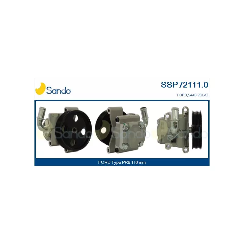 Pompe hydraulique, direction SANDO SSP72111.0