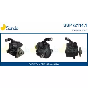 Pompe hydraulique, direction SANDO SSP72114.1