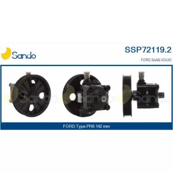 Pompe hydraulique, direction SANDO SSP72119.2