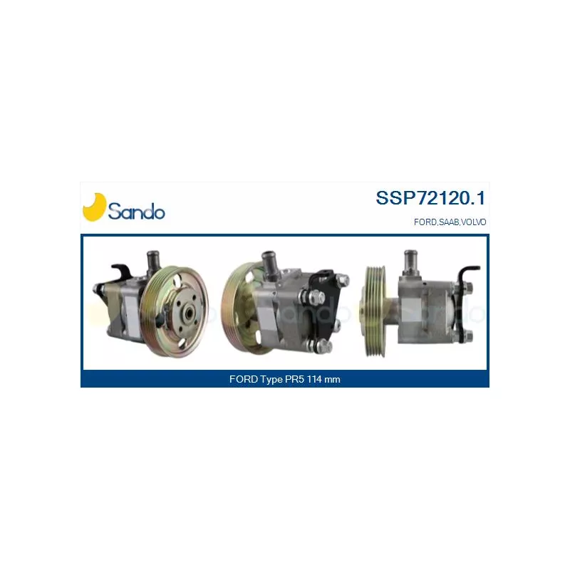 Pompe hydraulique, direction SANDO SSP72120.1
