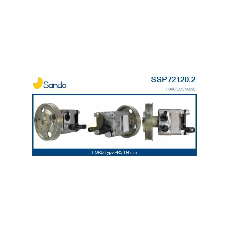 Pompe hydraulique, direction SANDO SSP72120.2