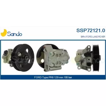 Pompe hydraulique, direction SANDO SSP72121.0