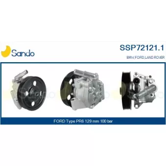 Pompe hydraulique, direction SANDO SSP72121.1