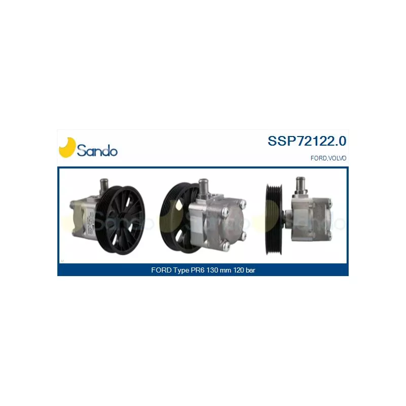 Pompe hydraulique, direction SANDO SSP72122.0