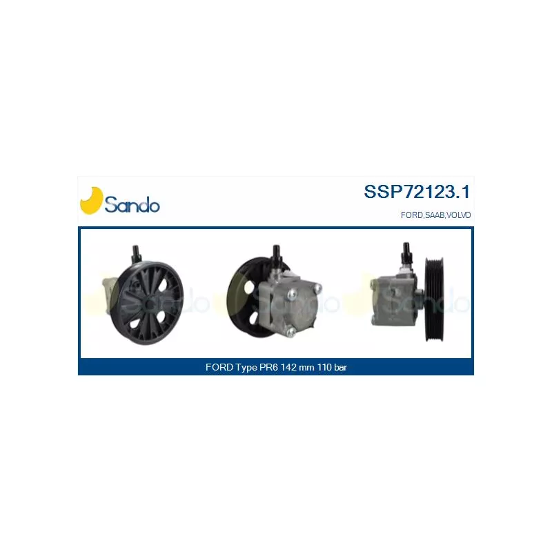 Pompe hydraulique, direction SANDO SSP72123.1