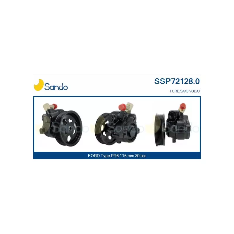 Pompe hydraulique, direction SANDO SSP72128.0