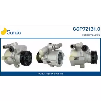Pompe hydraulique, direction SANDO SSP72131.0