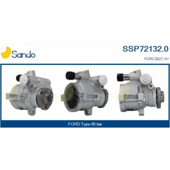 Pompe hydraulique, direction SANDO SSP72132.0