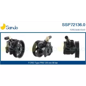 Pompe hydraulique, direction SANDO SSP72136.0