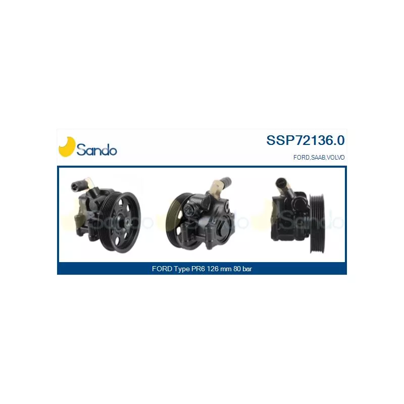 Pompe hydraulique, direction SANDO SSP72136.0
