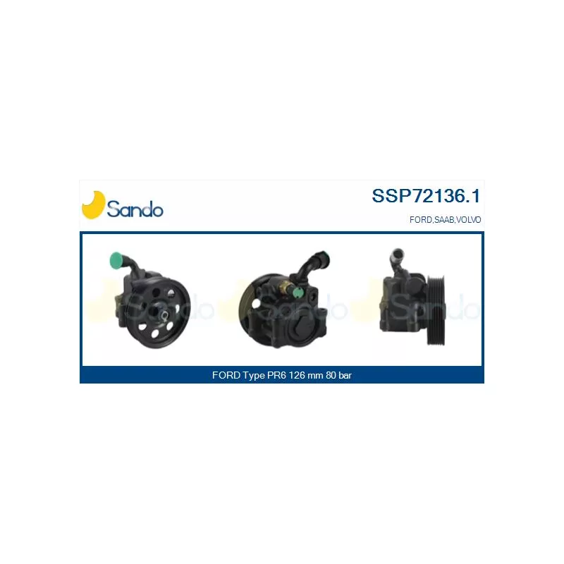 Pompe hydraulique, direction SANDO SSP72136.1