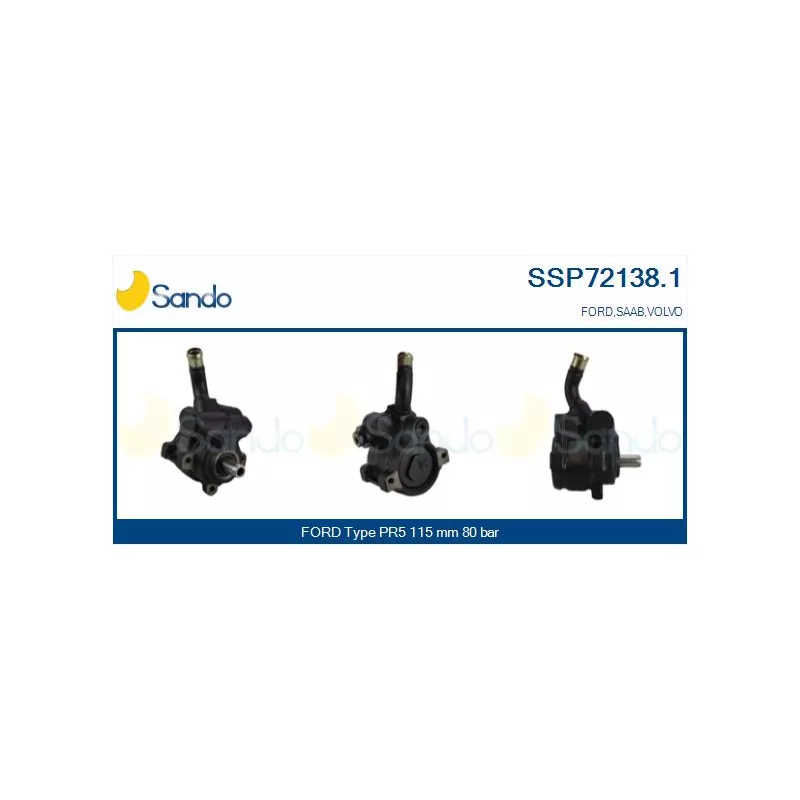 Pompe hydraulique, direction SANDO SSP72138.1