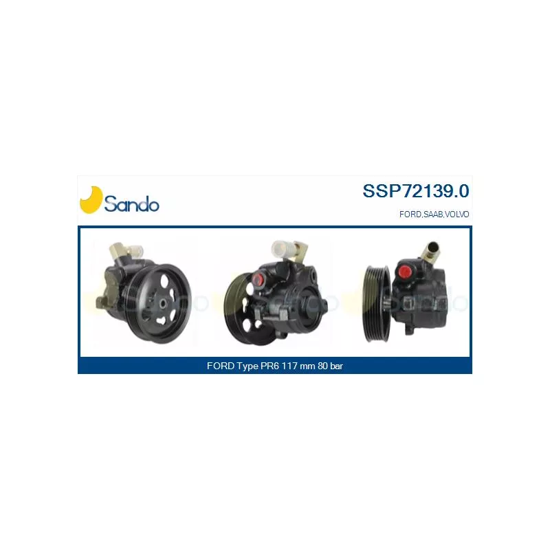 Pompe hydraulique, direction SANDO SSP72139.0