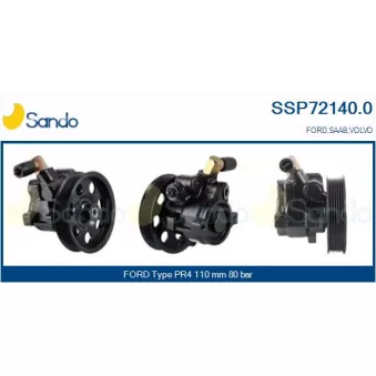 Pompe hydraulique, direction SANDO SSP72140.0
