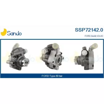Pompe hydraulique, direction SANDO SSP72142.0