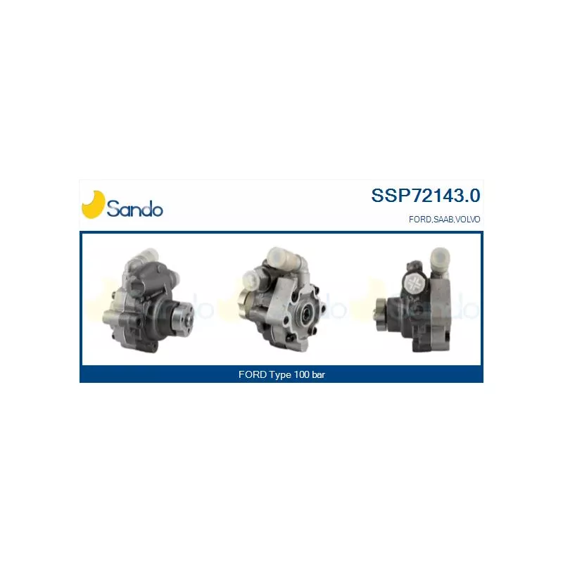 Pompe hydraulique, direction SANDO SSP72143.0