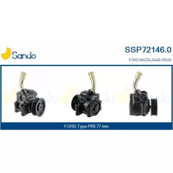 Pompe hydraulique, direction SANDO SSP72146.0