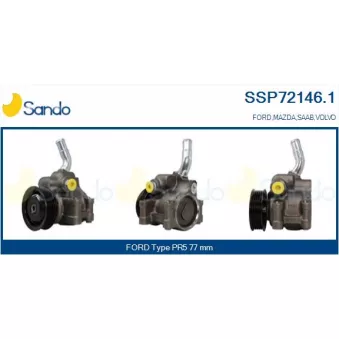 Pompe hydraulique, direction SANDO SSP72146.1