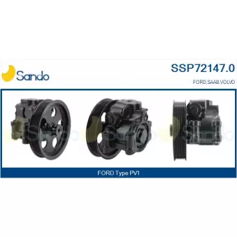 Pompe hydraulique, direction SANDO SSP72147.0