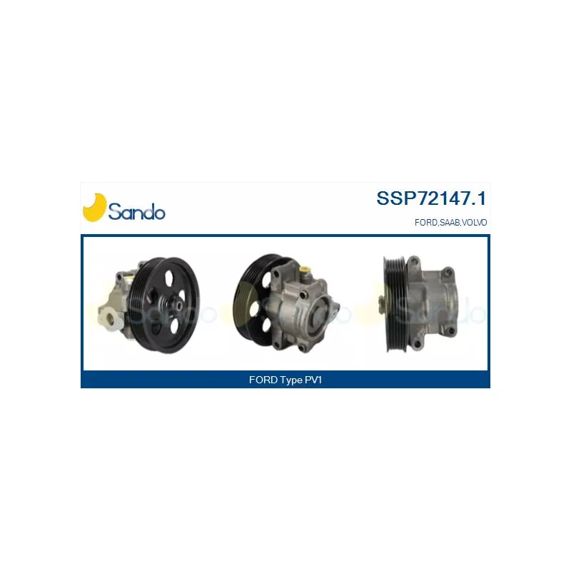 Pompe hydraulique, direction SANDO SSP72147.1
