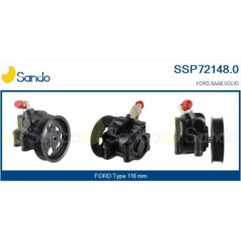 Pompe hydraulique, direction SANDO SSP72148.0