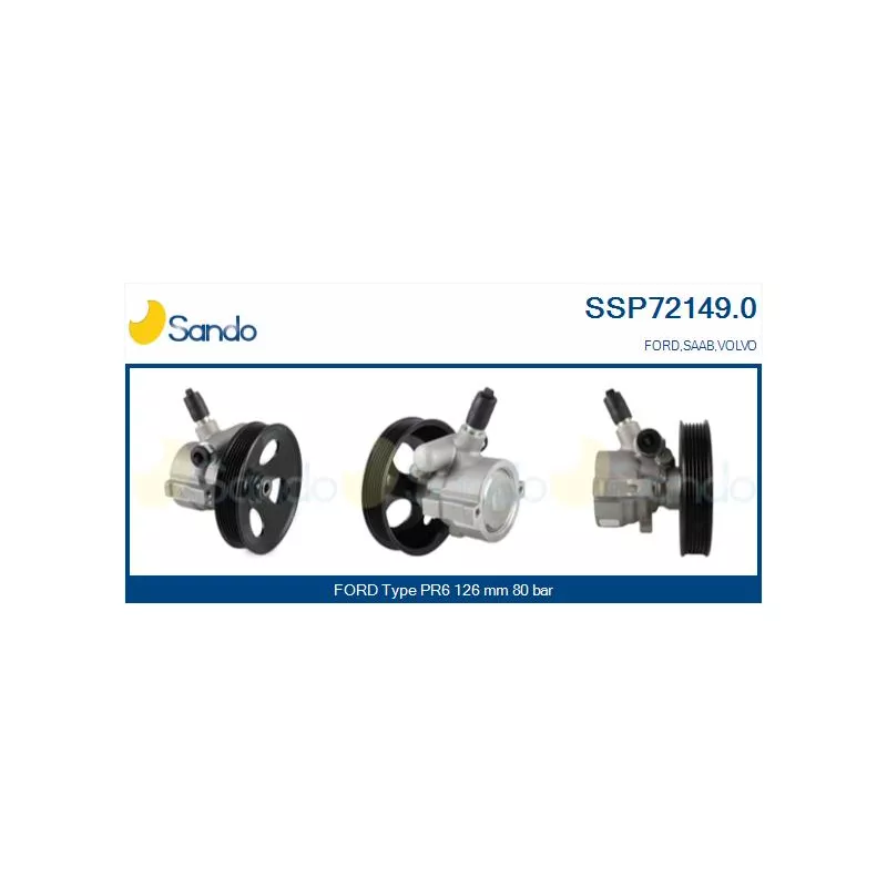 Pompe hydraulique, direction SANDO SSP72149.0