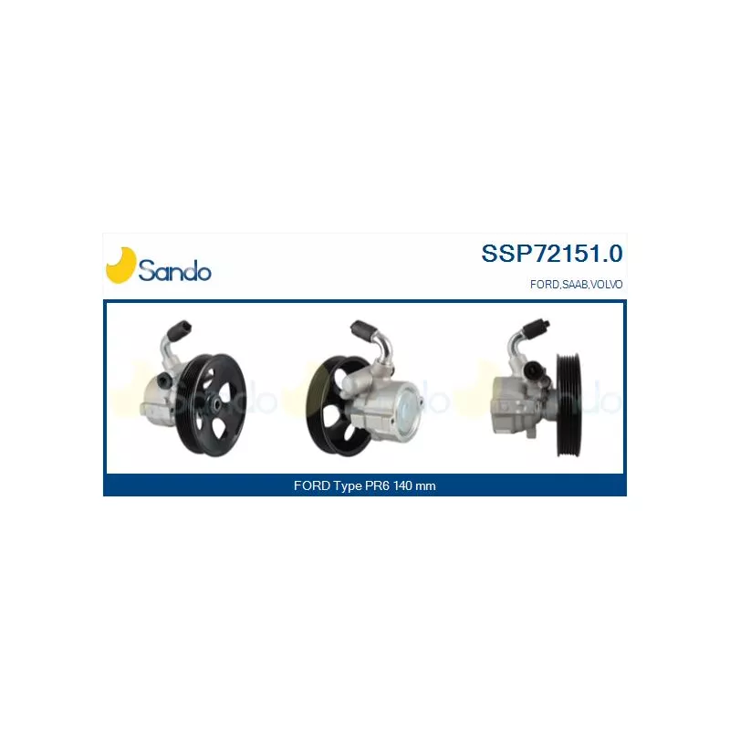 Pompe hydraulique, direction SANDO SSP72151.0