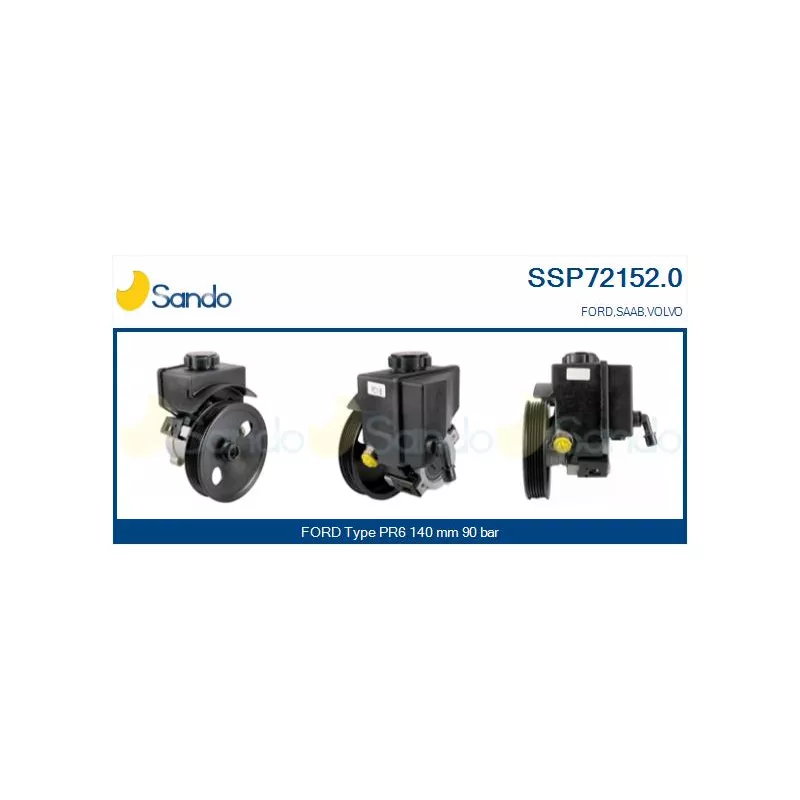 Pompe hydraulique, direction SANDO SSP72152.0