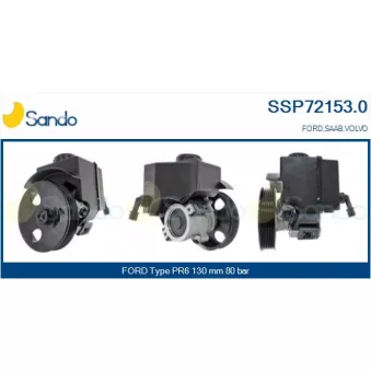 Pompe hydraulique, direction SANDO SSP72153.0