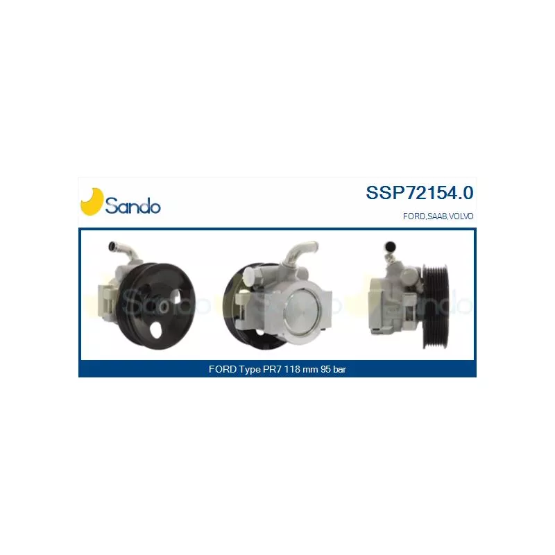 Pompe hydraulique, direction SANDO SSP72154.0
