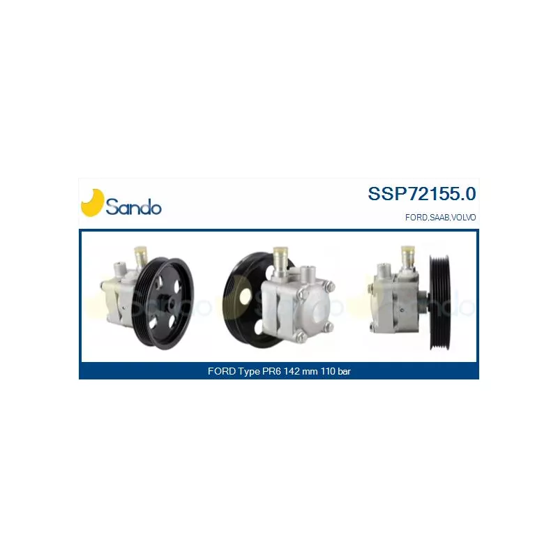 Pompe hydraulique, direction SANDO SSP72155.0