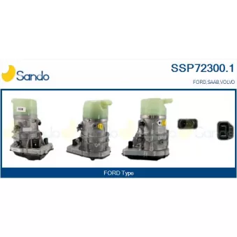 Pompe hydraulique, direction SANDO SSP72300.1