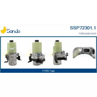 Pompe hydraulique, direction SANDO SSP72301.1