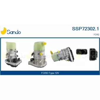 Pompe hydraulique, direction SANDO SSP72302.1