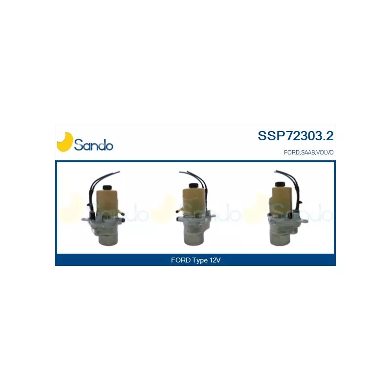 Pompe hydraulique, direction SANDO SSP72303.2